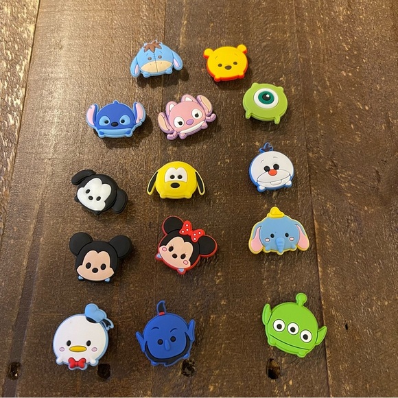 14‎ Piece Disney TSUM TSUM Crocs Charms Set - Buy 3 of More Get 50% OFF - Picture 2 of 4